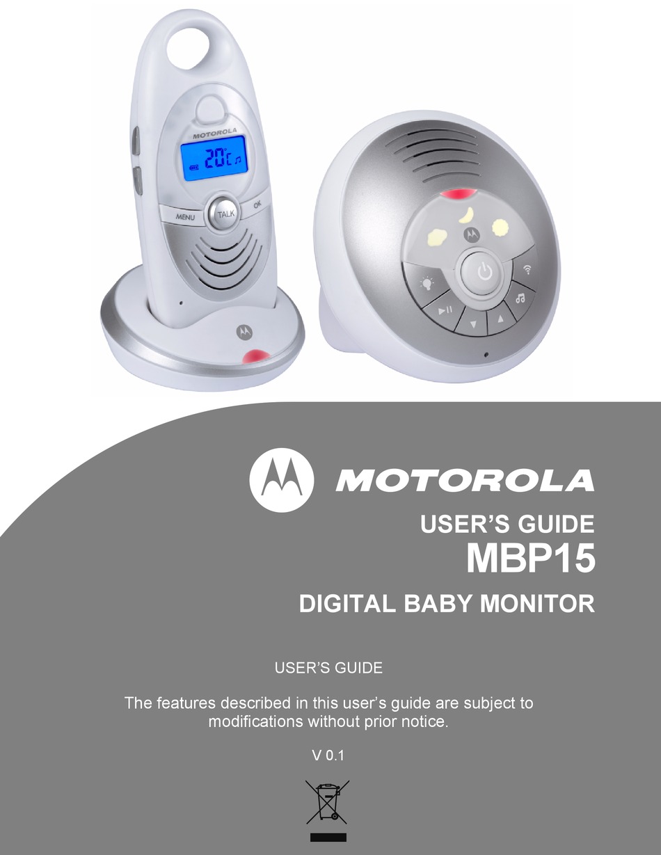 motorola mbp10 baby monitor