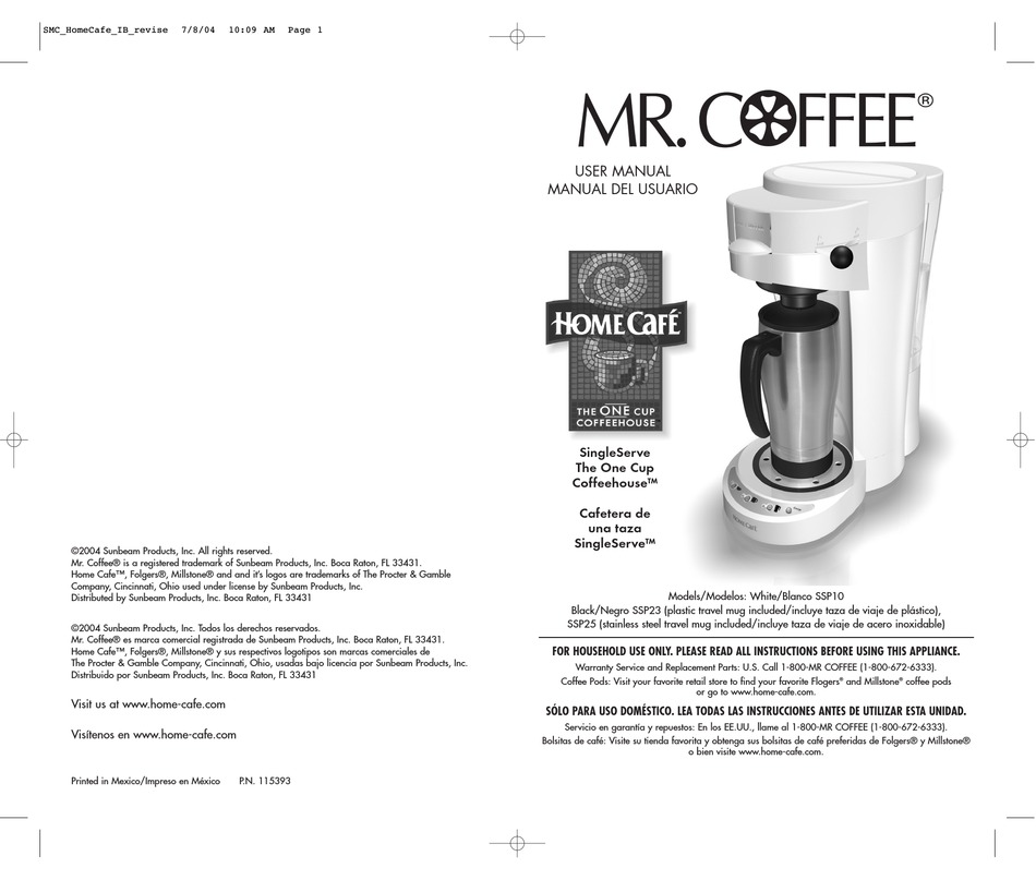 Mister Coffee & Services Inc.