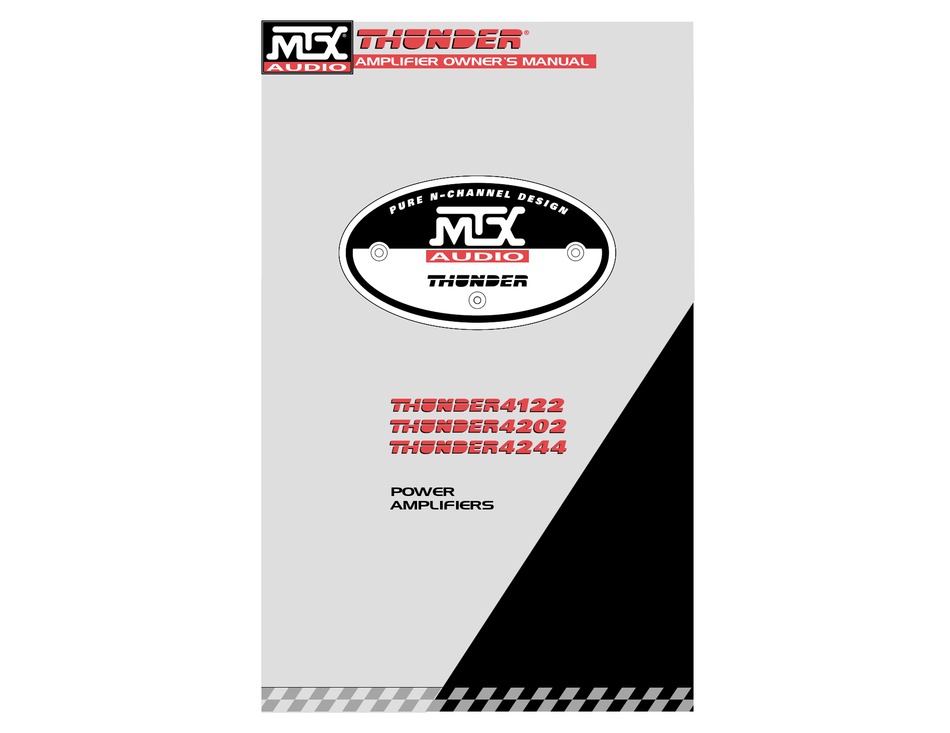 MTX THUNDER4122 OWNER
