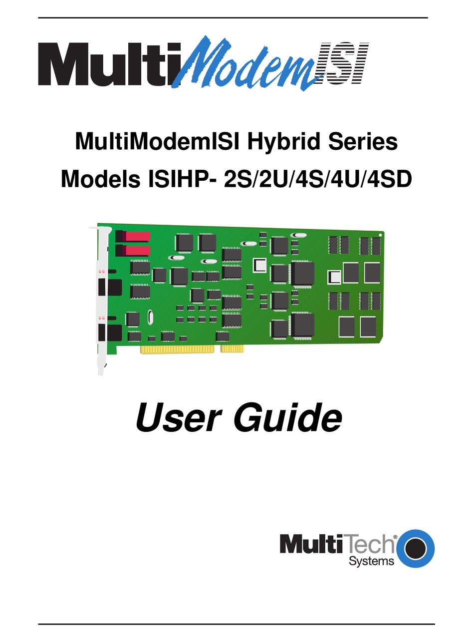 MULTITECH MULTIMODEM ISIHP2S USER MANUAL Pdf Download ManualsLib