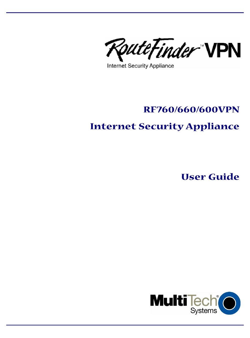 MULTITECH RF600 USER MANUAL Pdf Download | ManualsLib