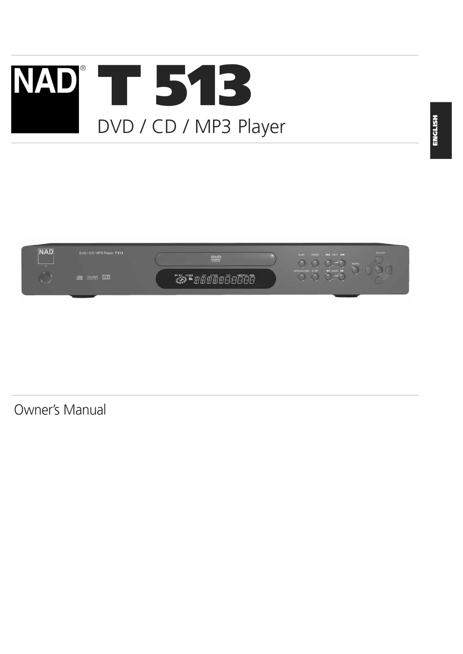 Nad T 513 Owner S Manual Pdf Download Manualslib Nad T 513 Owner S Manual Pdf Download Manualslib
