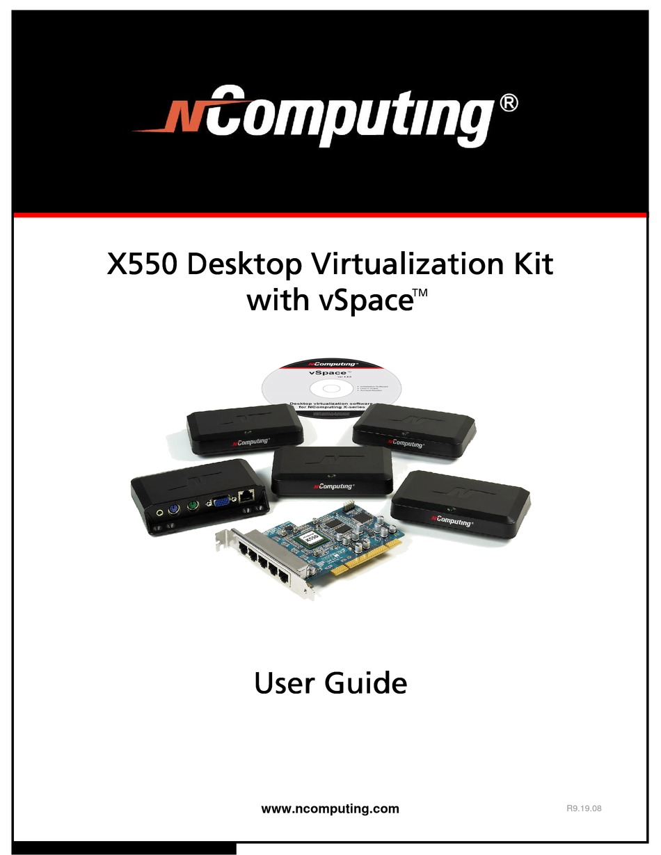 how to install ncomputing x550 in windows 7
