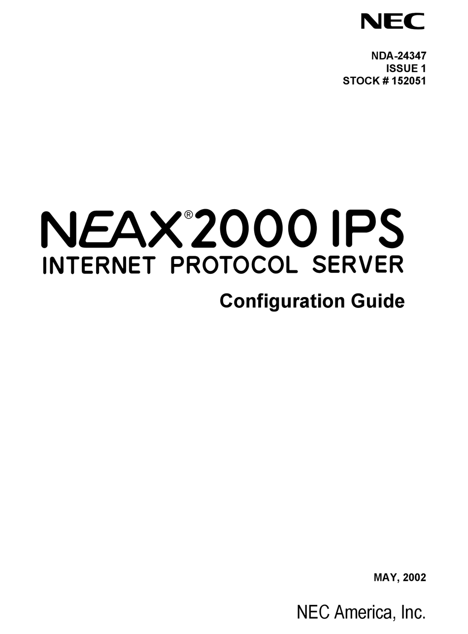 nec neax 2000 voicemail user guide