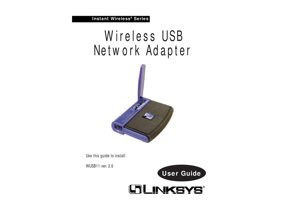 linksys wlan usb adapter driver for xp