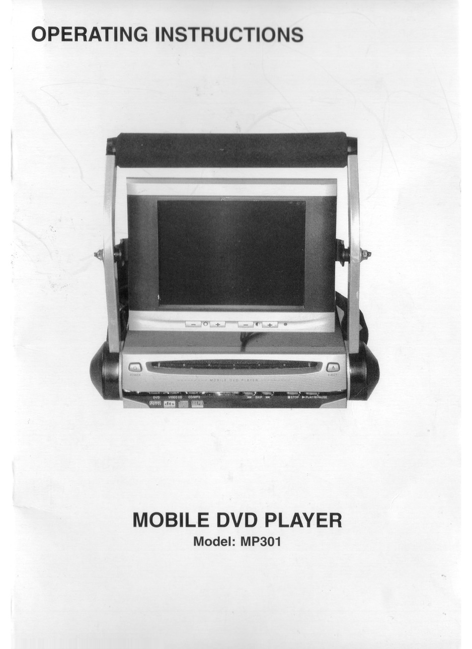 NEXTAR MP301 OPERATION INSTRUCTIONS MANUAL Pdf Download ManualsLib