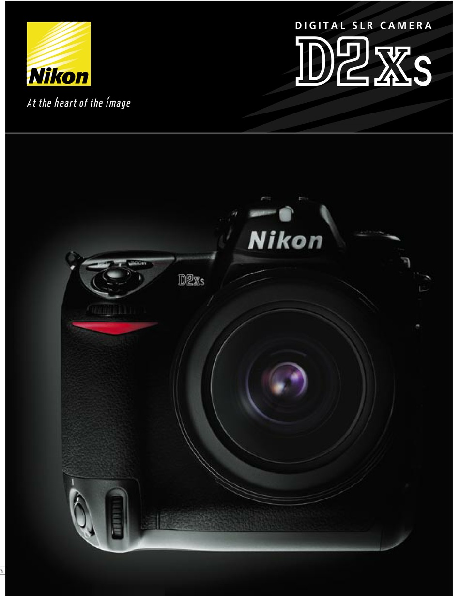 Nikon D2XS User Manual Guide Instruction Operator Manual 