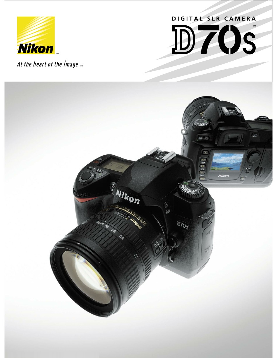 NIKON D70S BROCHURE  SPECS Pdf Download | ManualsLib