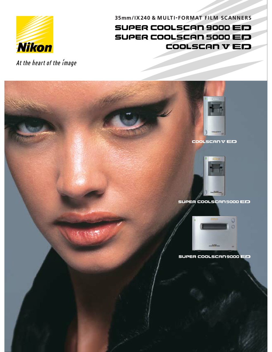 NIKON SUPER COOLSCAN 5000 ED BROCHURE & SPECS Pdf Download | ManualsLib