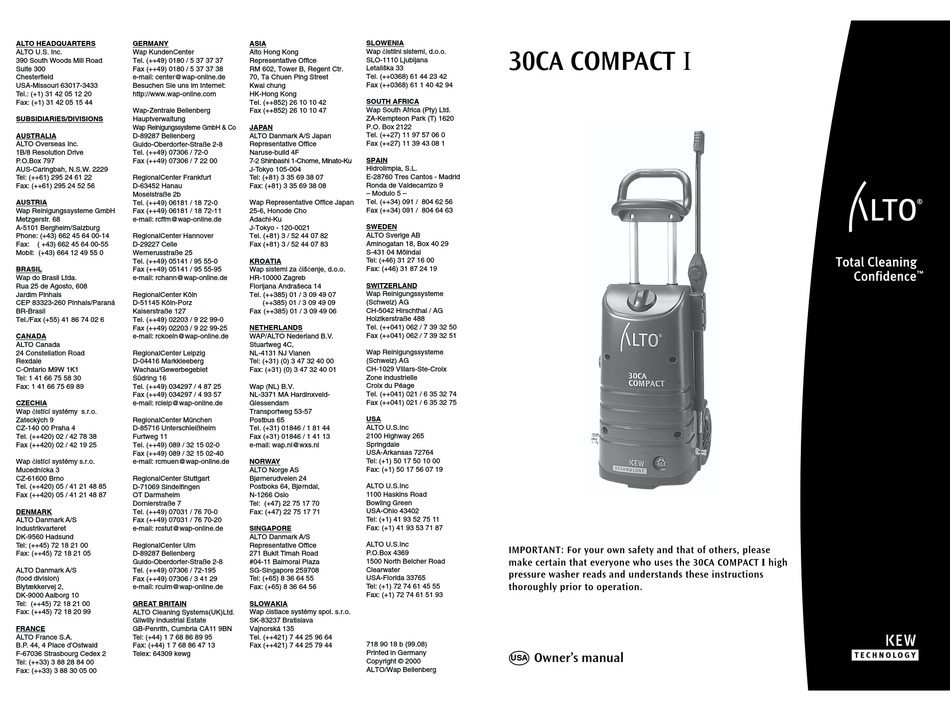 Kew pressure washer repair manual pdf