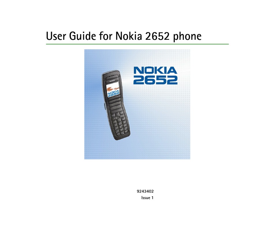 Телефоны нокиа инструкция. Нокиа 2652. Инструкция нокиа. Nokia 2652 список моделей сотовых телефонов Nokia. Инструкция по эксплуатации нокия.