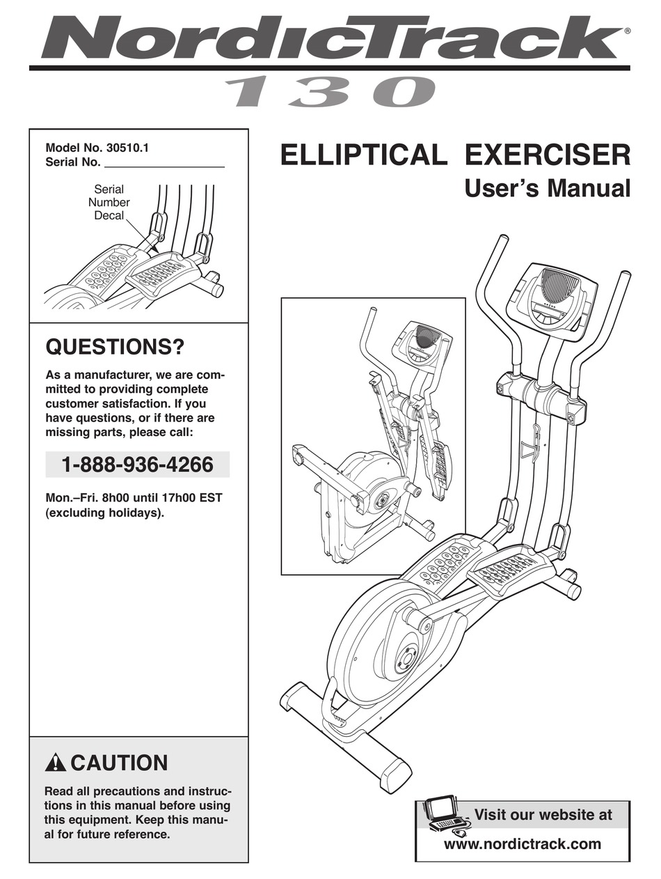 nordictrack vr21 manual