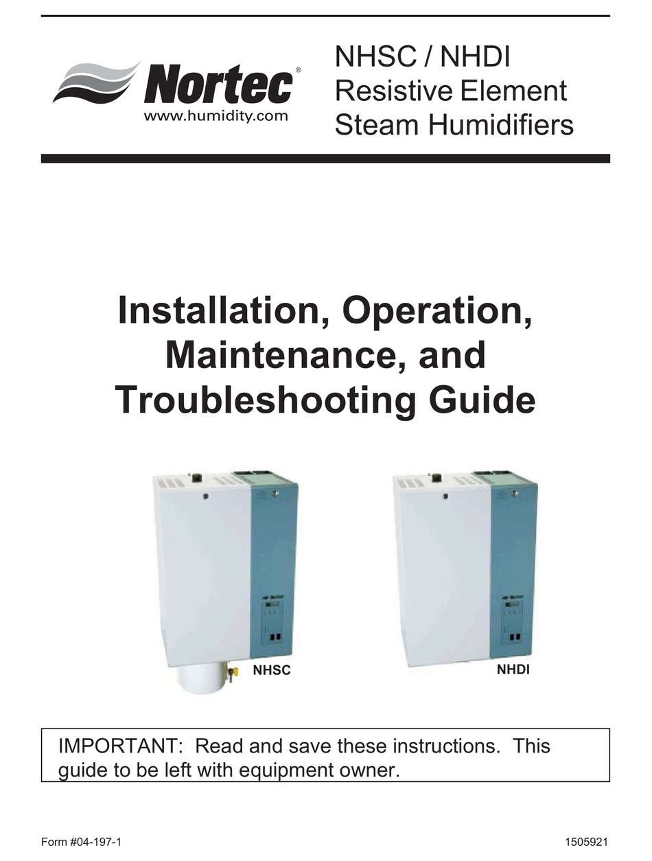 NORTEC NHDI INSTALLATION & OPERATION MANUAL Pdf Download ManualsLib