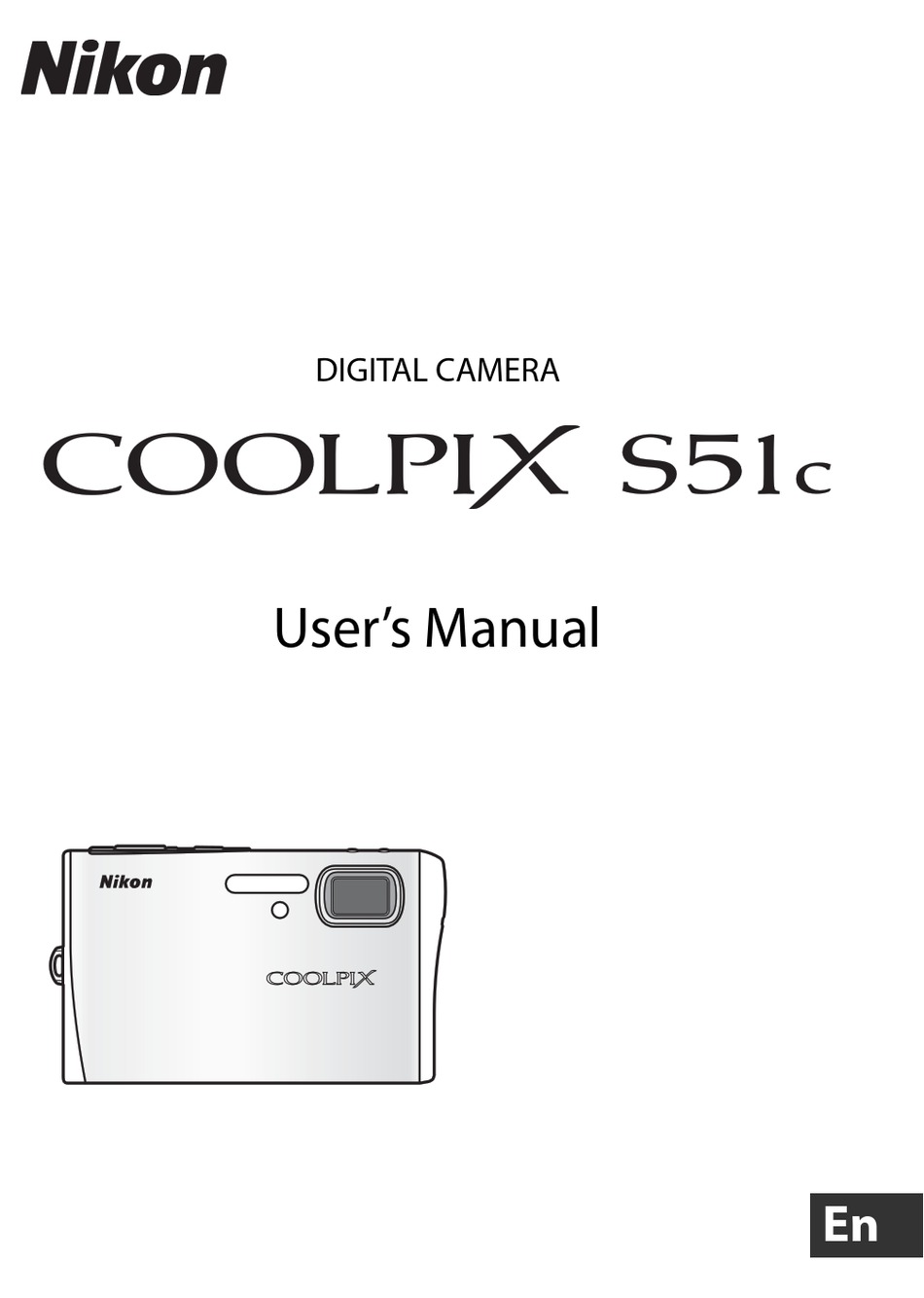 NIKON COOLPIX S51C USER MANUAL Pdf Download ManualsLib