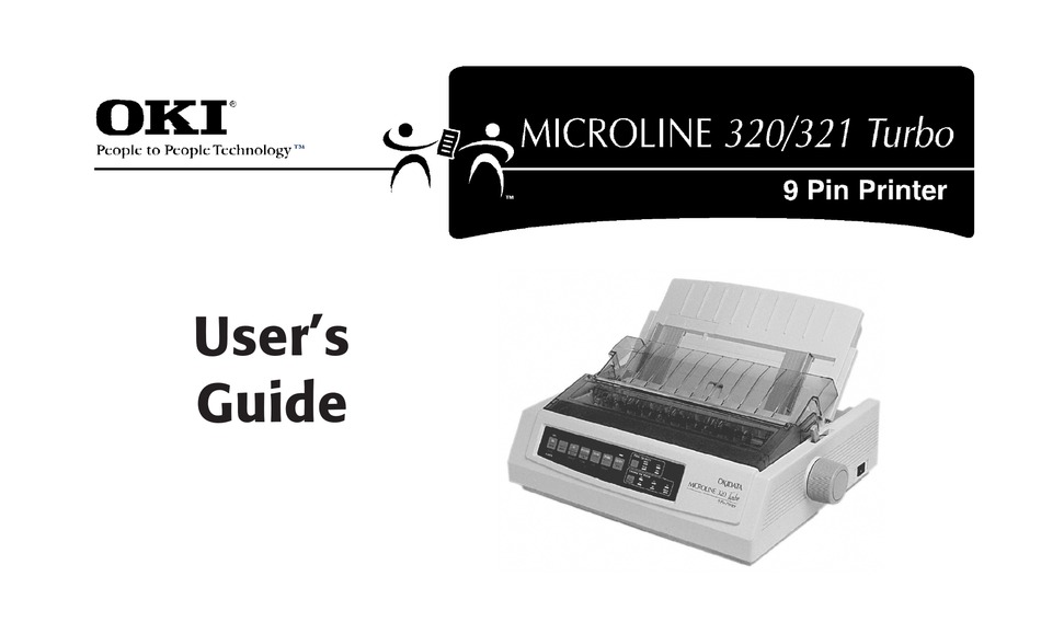 okidata microline 320 turbo 9 pin dot matrix printer