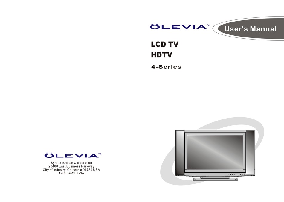 Olevia 232 S12 Firmware Download