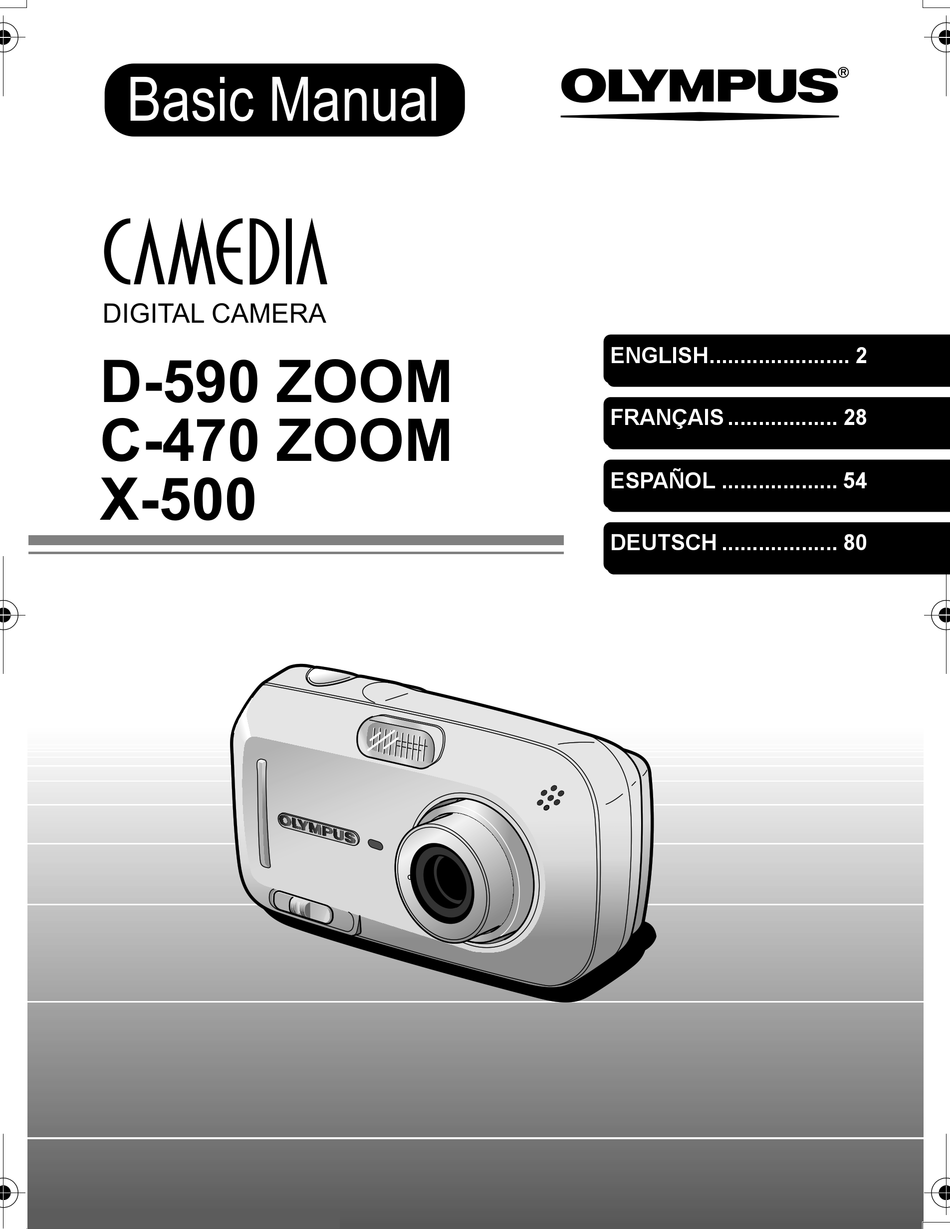OLYMPUS C470 ZOOM BASIC MANUAL Pdf Download ManualsLib