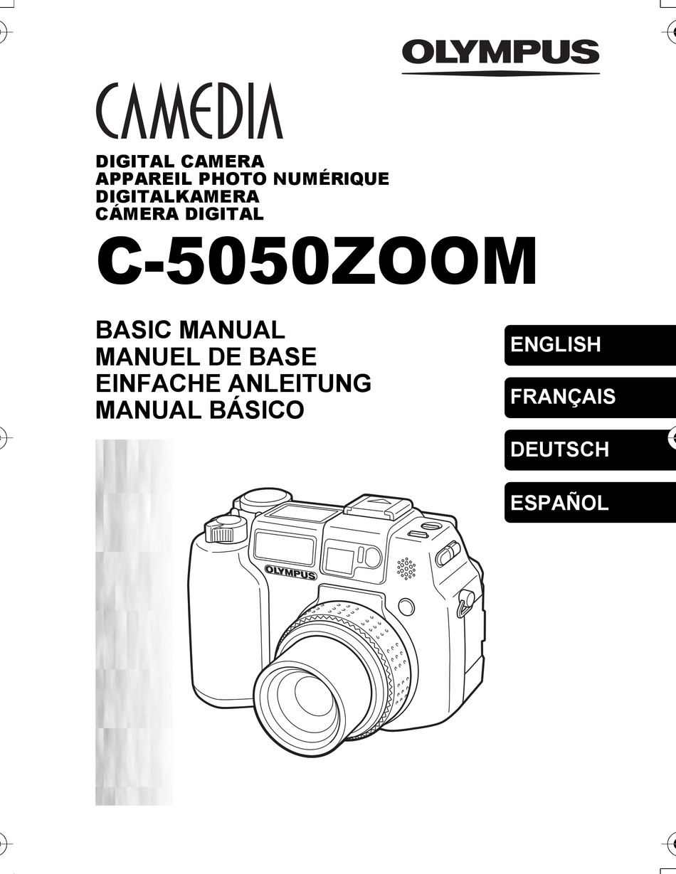 OLYMPUS CAMEDIA C-5050ZOOM BASIC MANUAL Pdf Download | ManualsLib