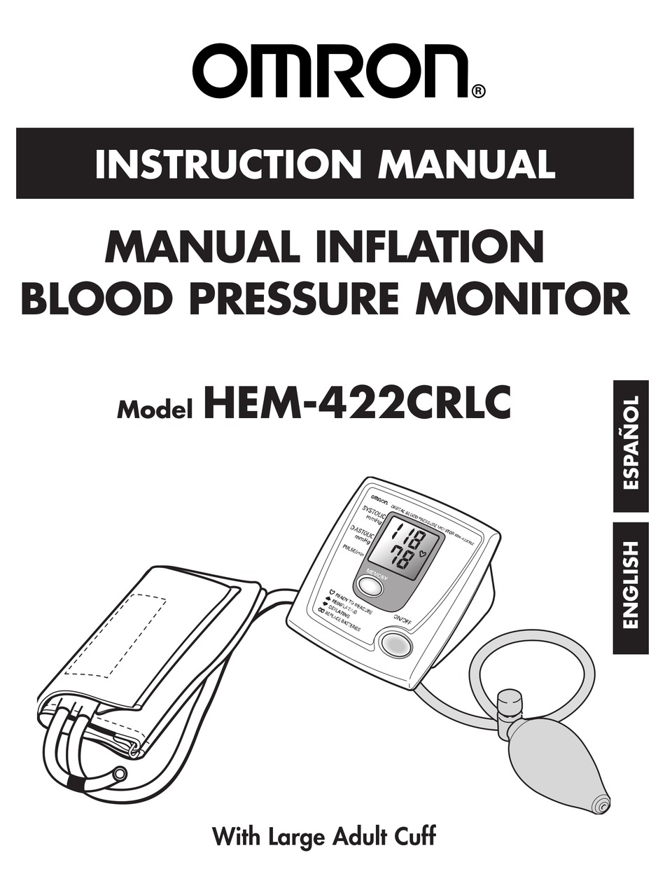 omron hem 431c instruction manual