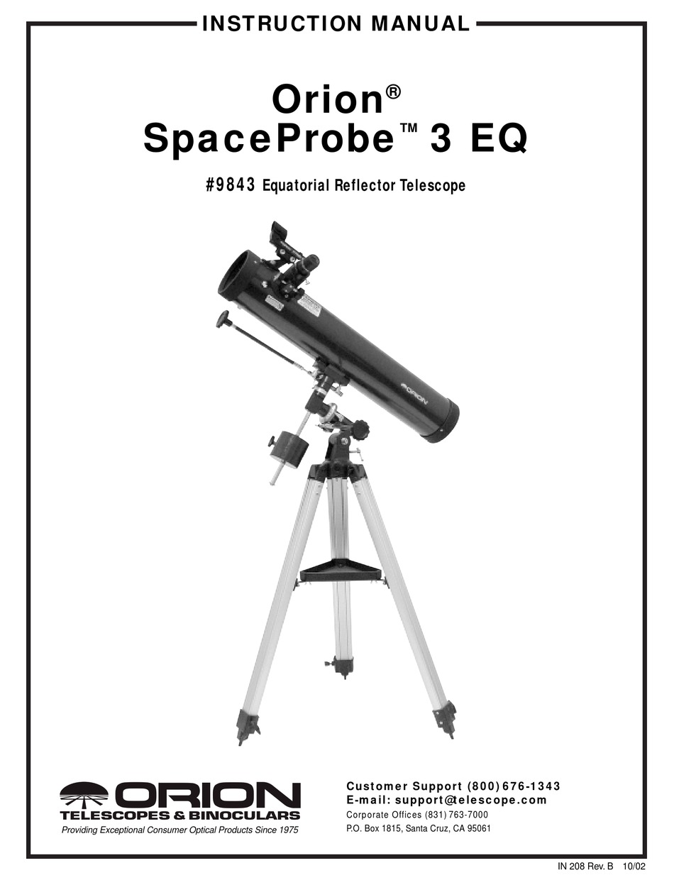 orion spaceprobe
