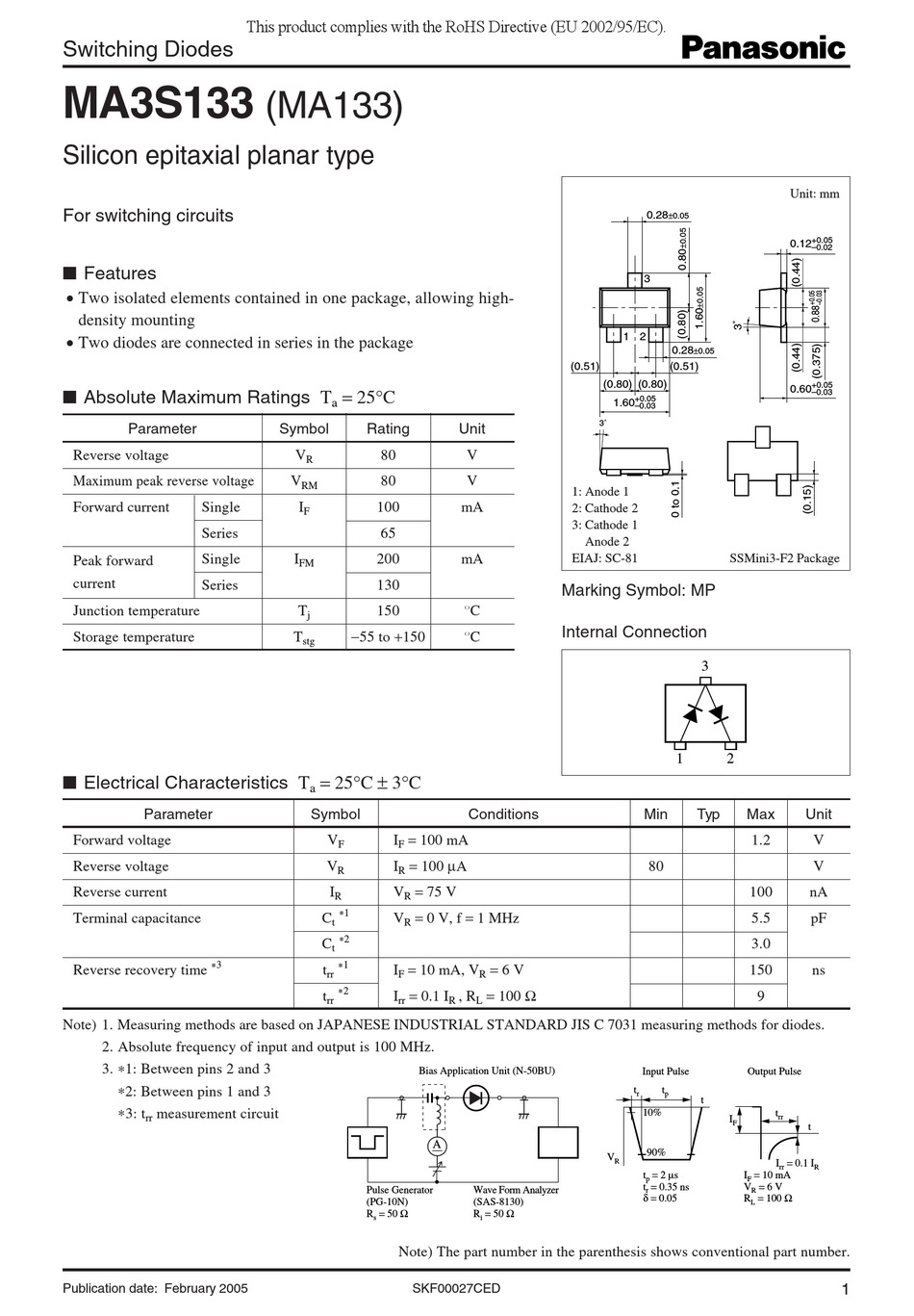 panasonic-ma3s133-ma133-specifications-pdf-download-manualslib