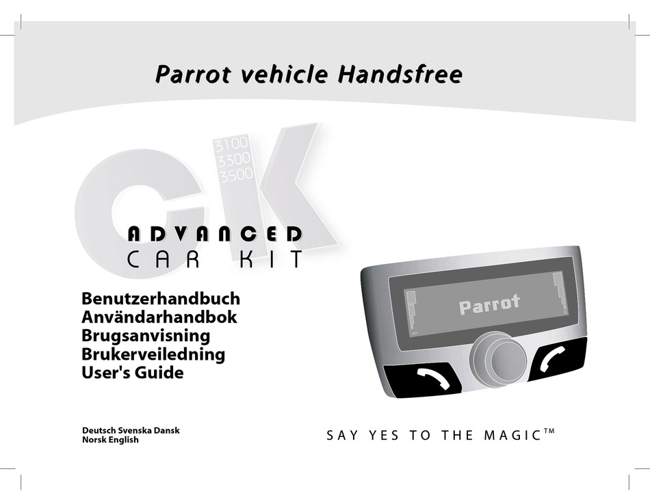 Parrot Ck3100 User Manual Pdf, Parrot Ck3100 Wiring Diagram