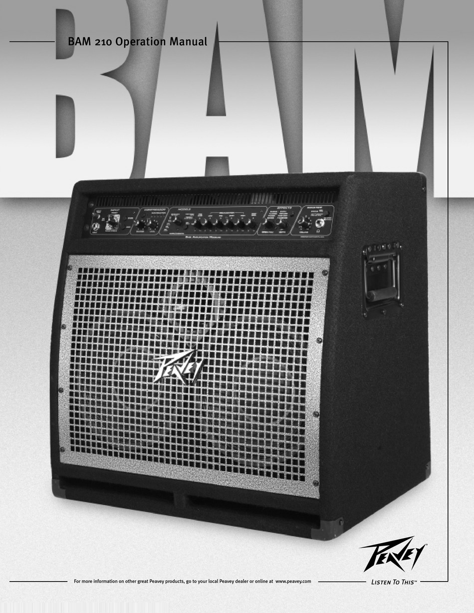 peavey bam 210