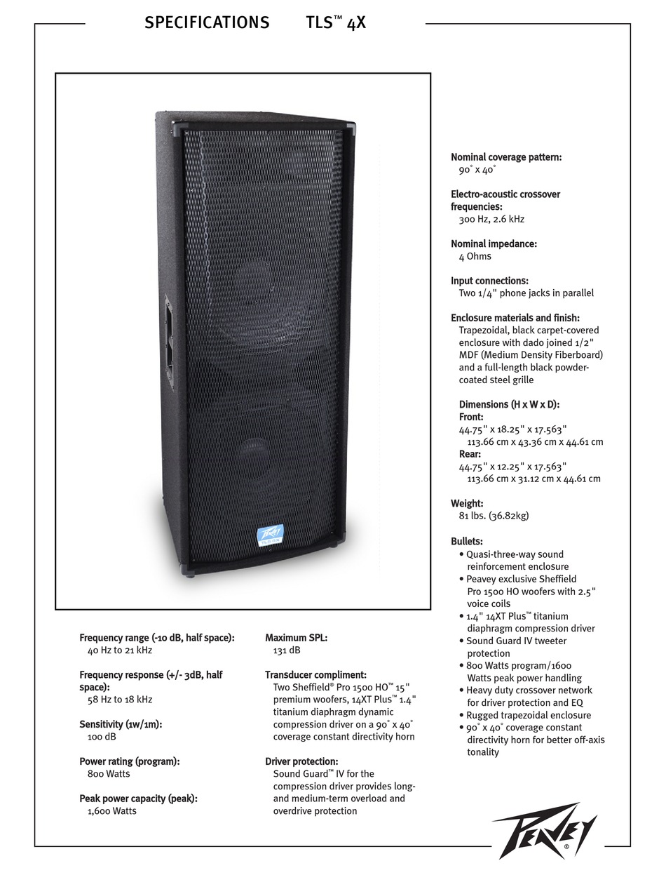 peavey tls