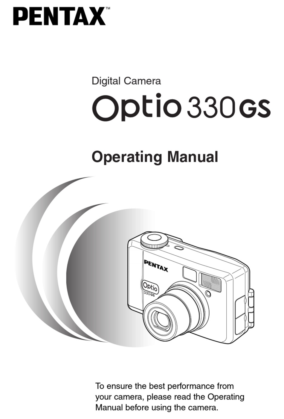 PENTAX OPTIO 330 GS OPERATING MANUAL Pdf Download | ManualsLib