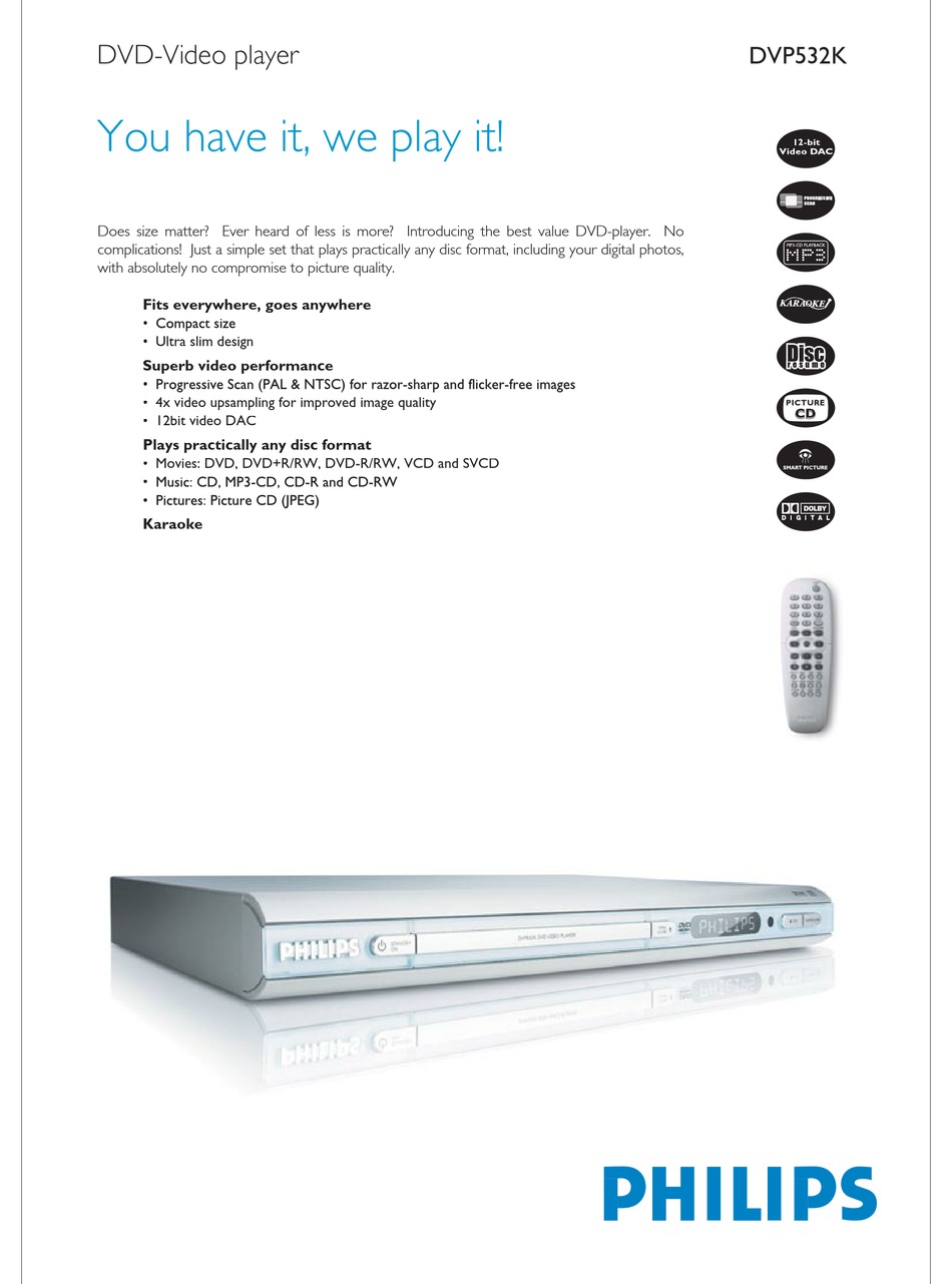 DVD player DVP530/69