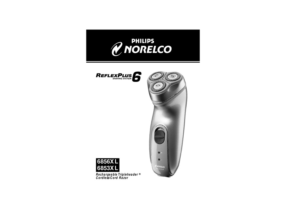 NORELCO 6853XL PRODUCT MANUAL Pdf Download | ManualsLib