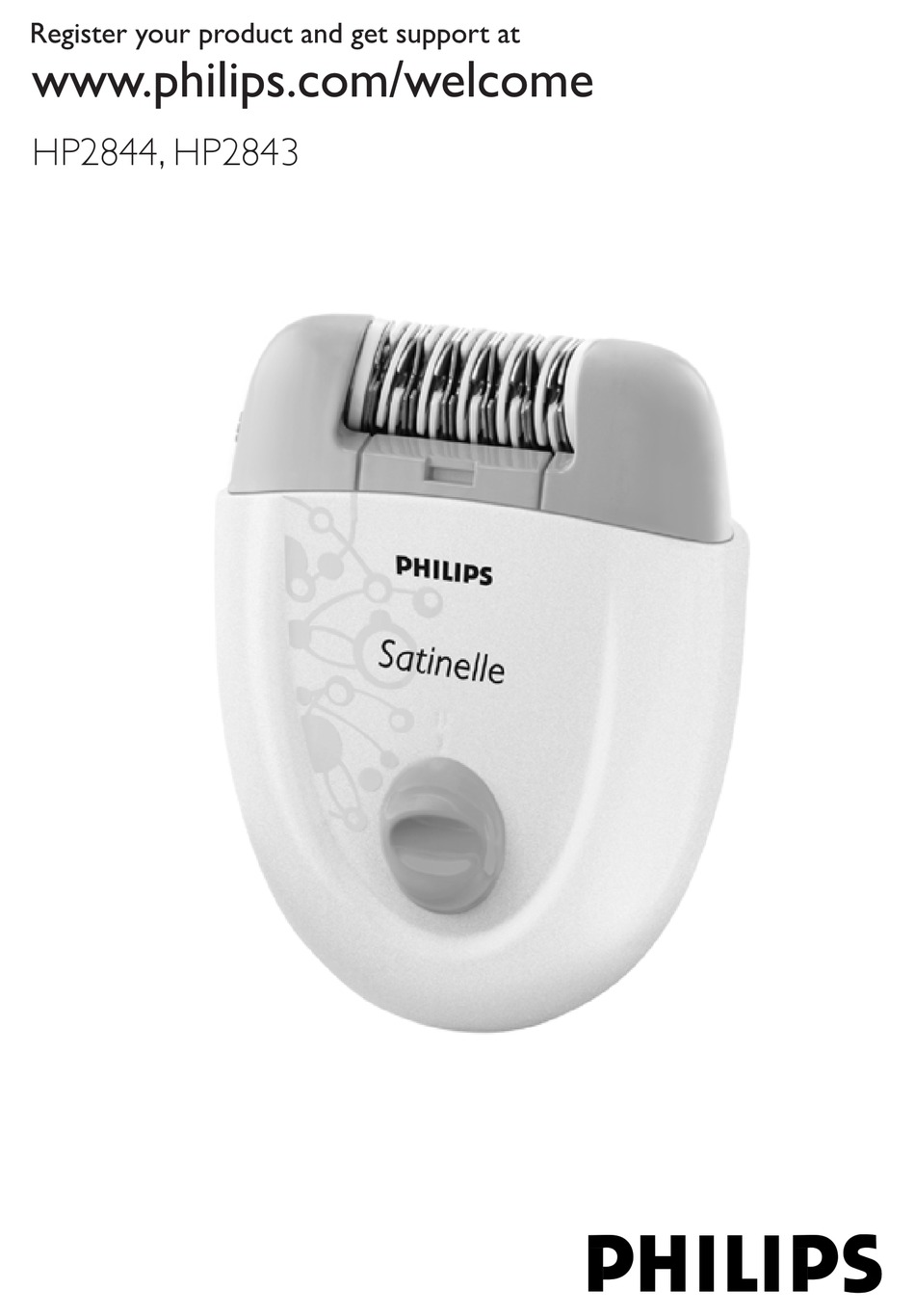 PHILIPS EPILATOR HP2844 OWNER'S MANUAL Pdf Download ManualsLib