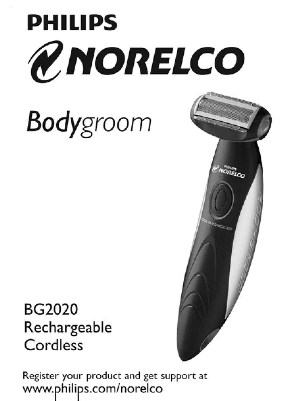 philips norelco bodygroom 7100 manual