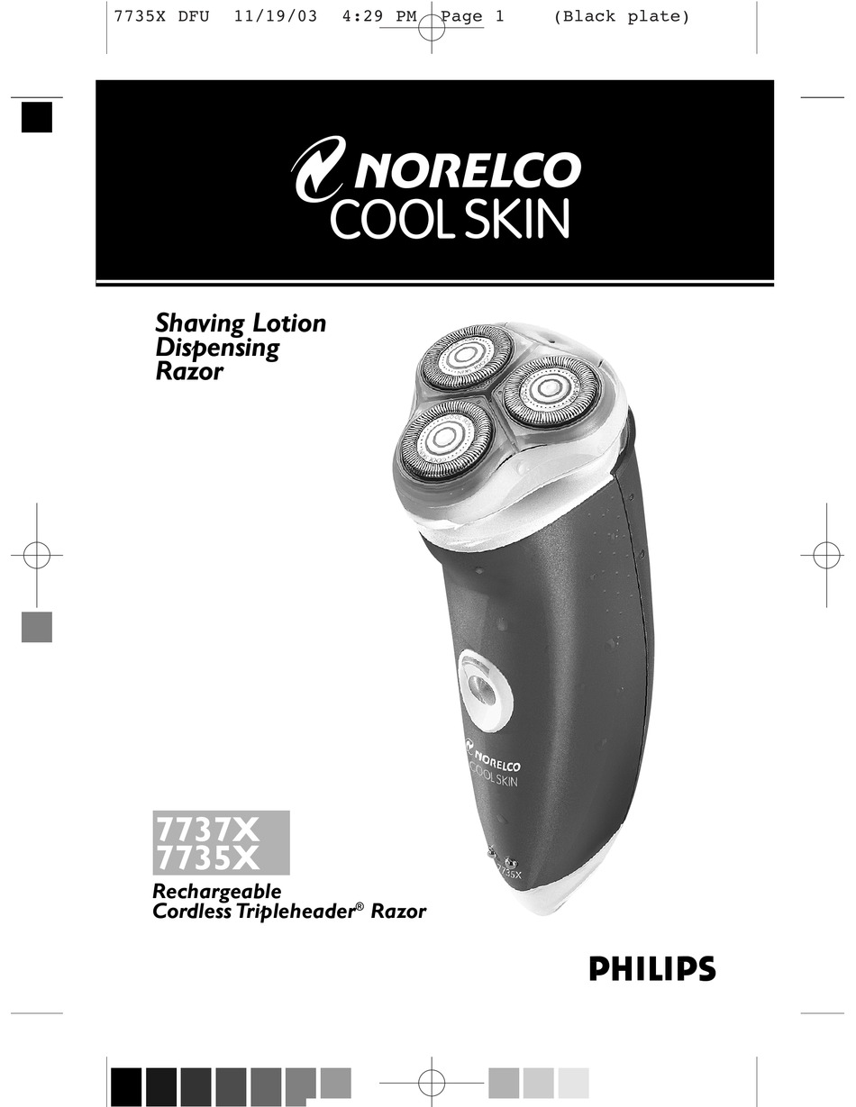 PHILIPS NORELCO 7737X MANUAL Pdf Download ManualsLib