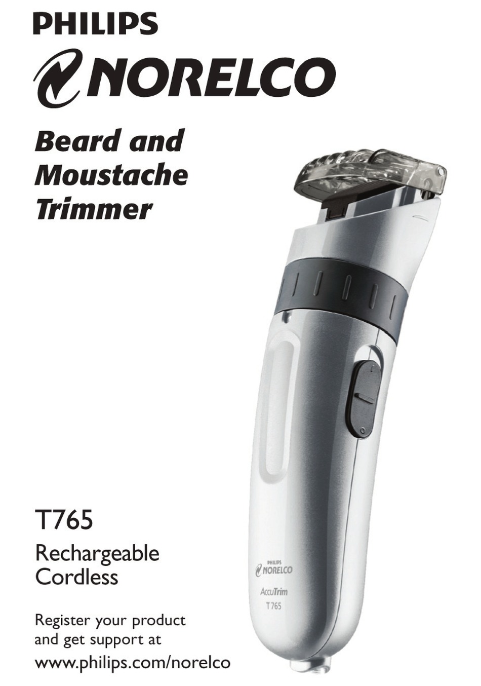 norelco t510 beard mustache trimmer