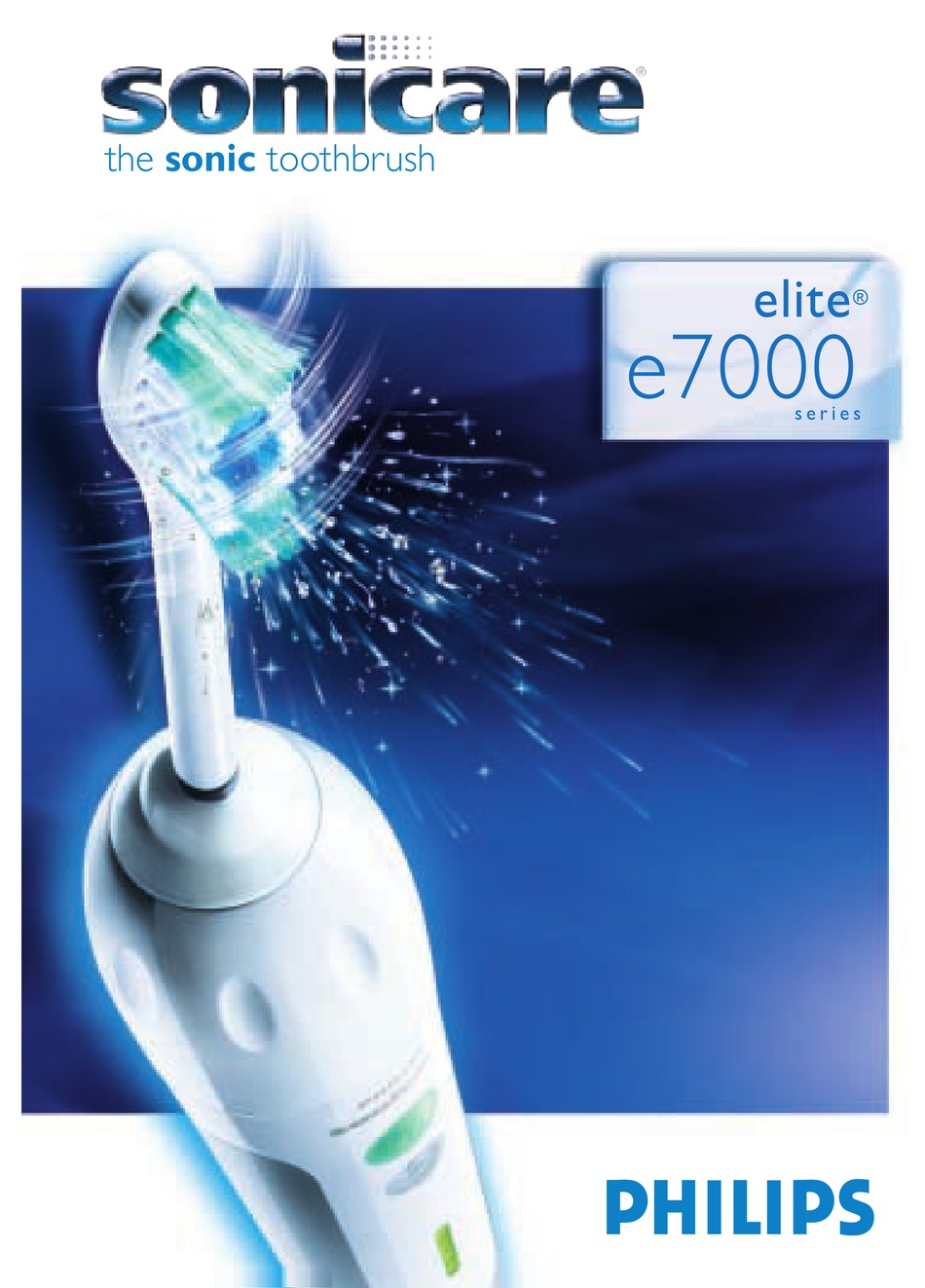 PHILIPS SONICARE E7000 SERIES USER MANUAL Pdf Download ManualsLib