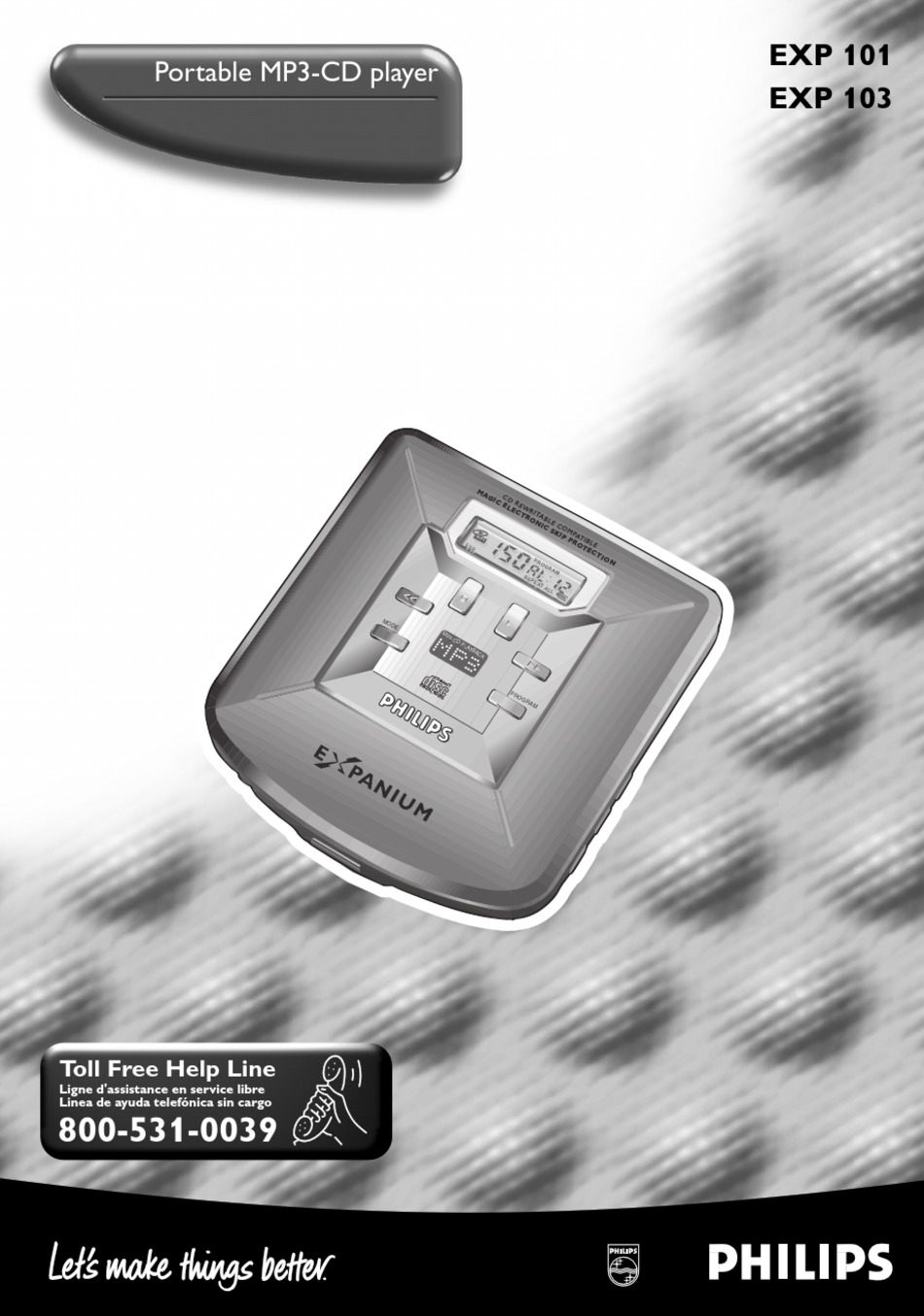 PHILIPS EXPANIUM EXP 101 OWNER'S MANUAL Pdf Download ManualsLib