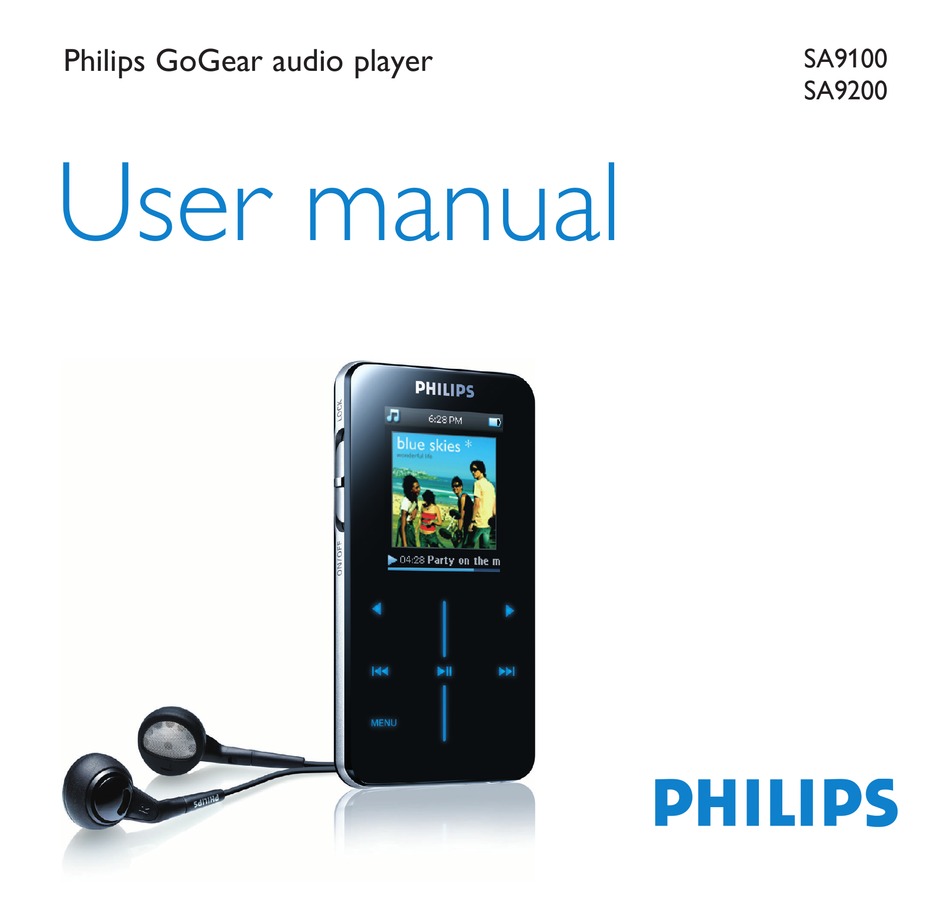transfer music philips gogear mp3 player