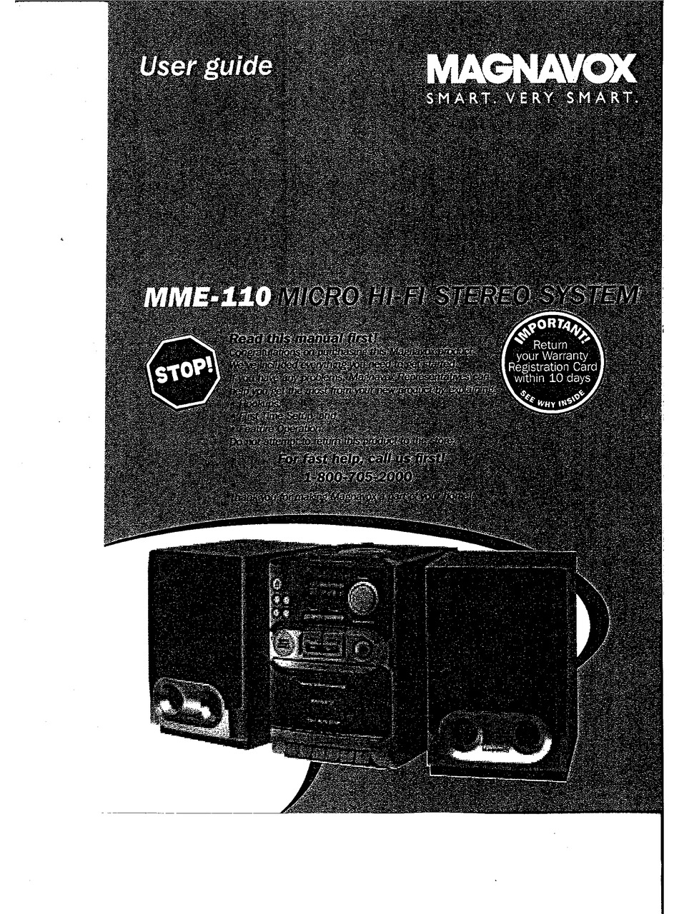 MAGNAVOX MME11037 USER MANUAL Pdf Download ManualsLib