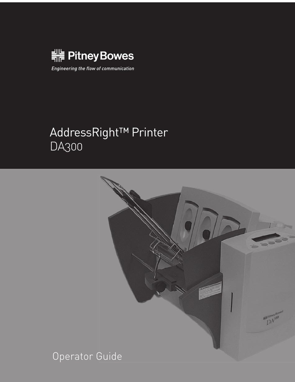 Pitney bowes 1e20 printer driver