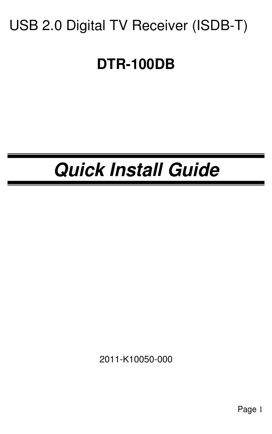 PLANET NETWORKING COMMUNICATION DTR 100DB QUICK INSTALL MANUAL Pdf Download ManualsLib