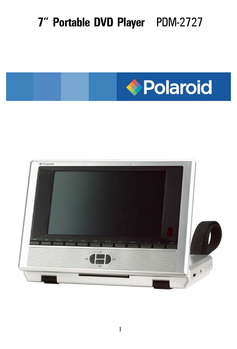 POLAROID PDM2727 MANUAL Pdf Download ManualsLib