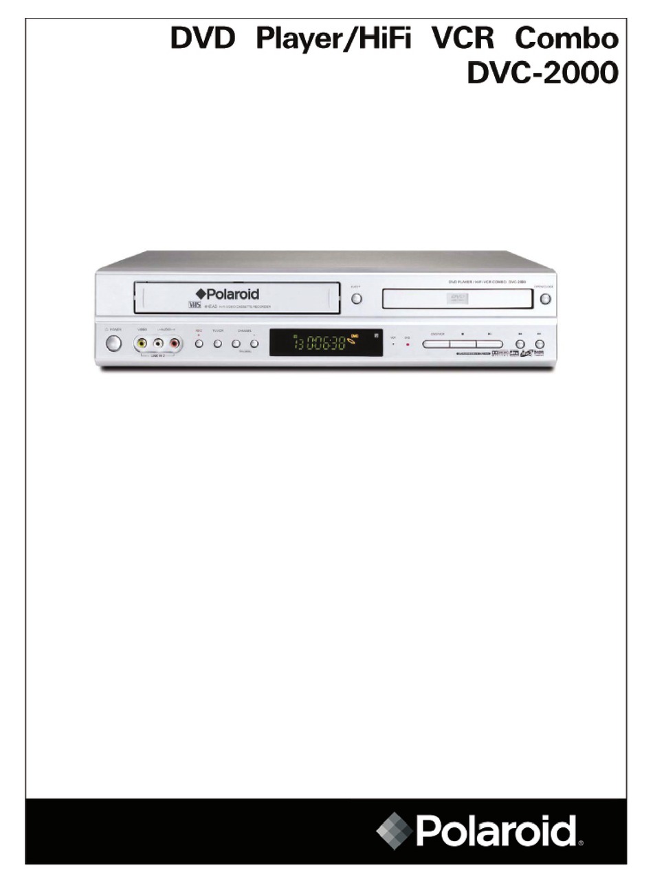 POLAROID DVC-2000 USER MANUAL Pdf Download | ManualsLib