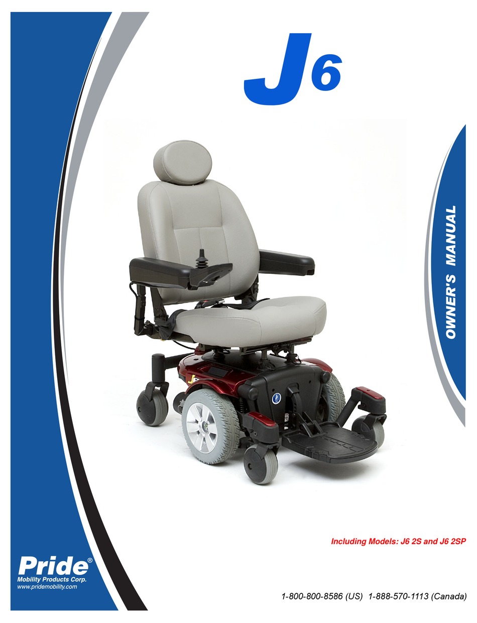 PRIDE MOBILITY J6 J6 2S USER MANUAL Pdf Download ManualsLib