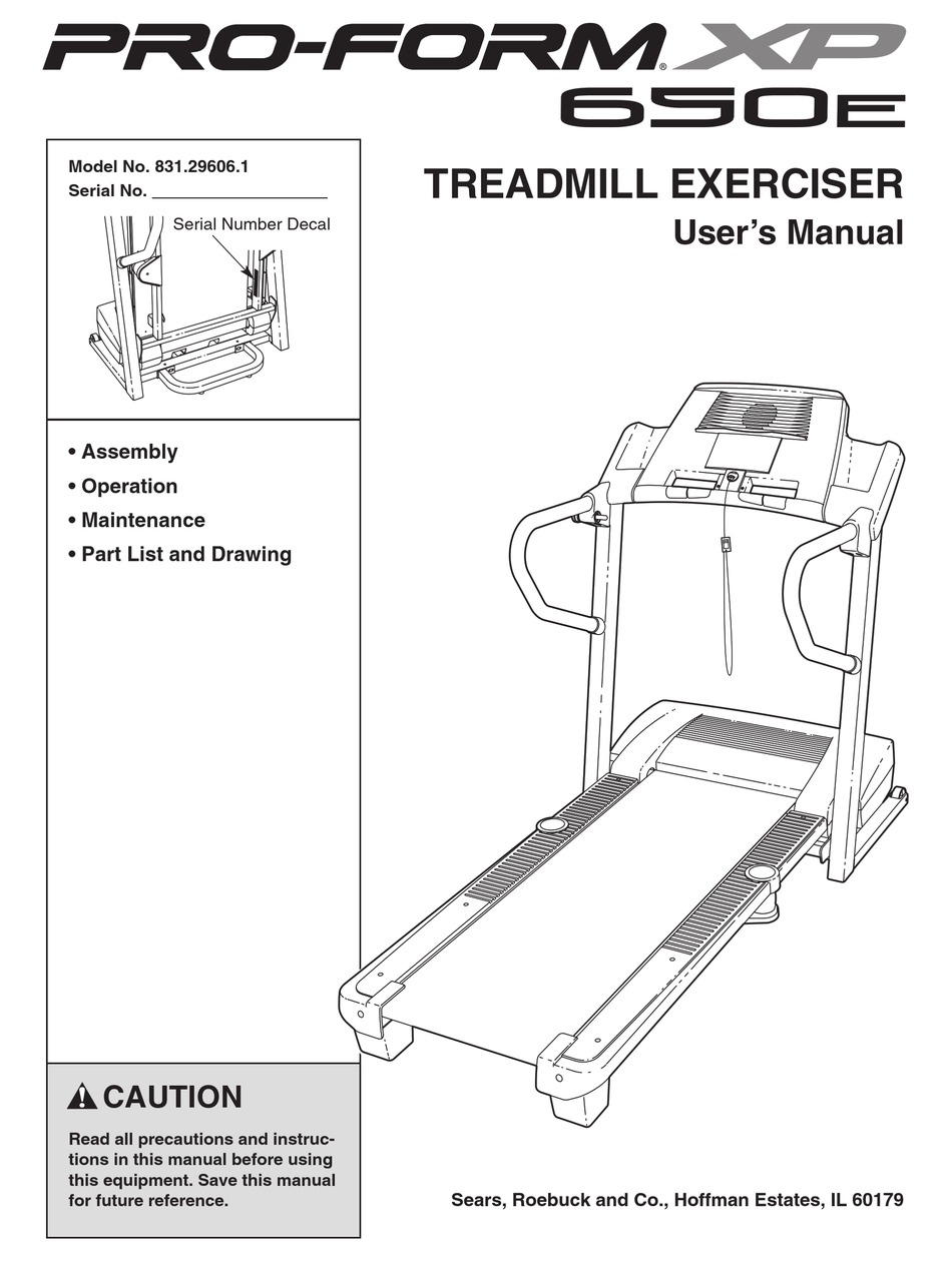 Proform Xp 650e Treadmill Cheap Online