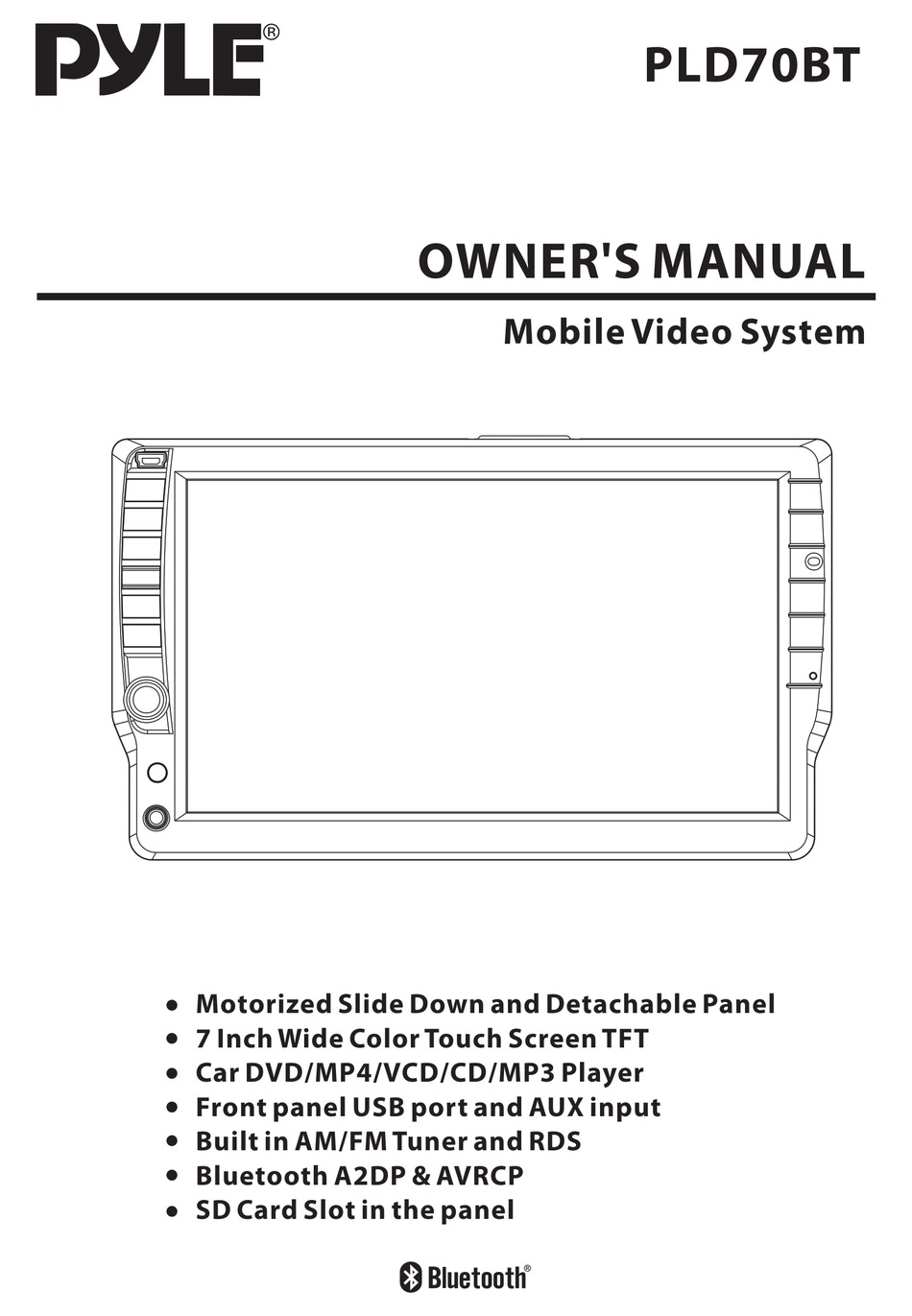 PYLE PLD70BT OWNER'S MANUAL Pdf Download | ManualsLib