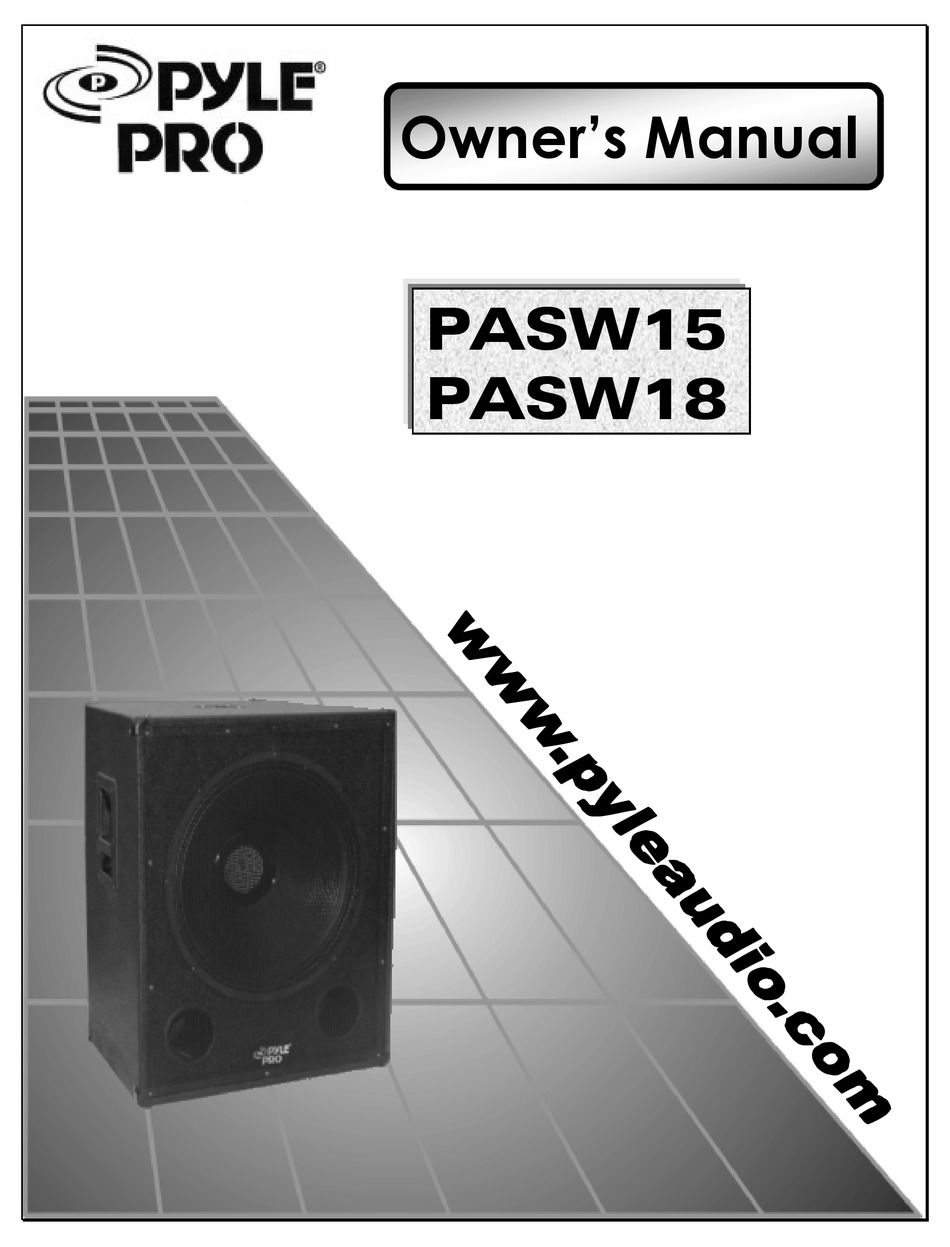 pyle pro pasw15