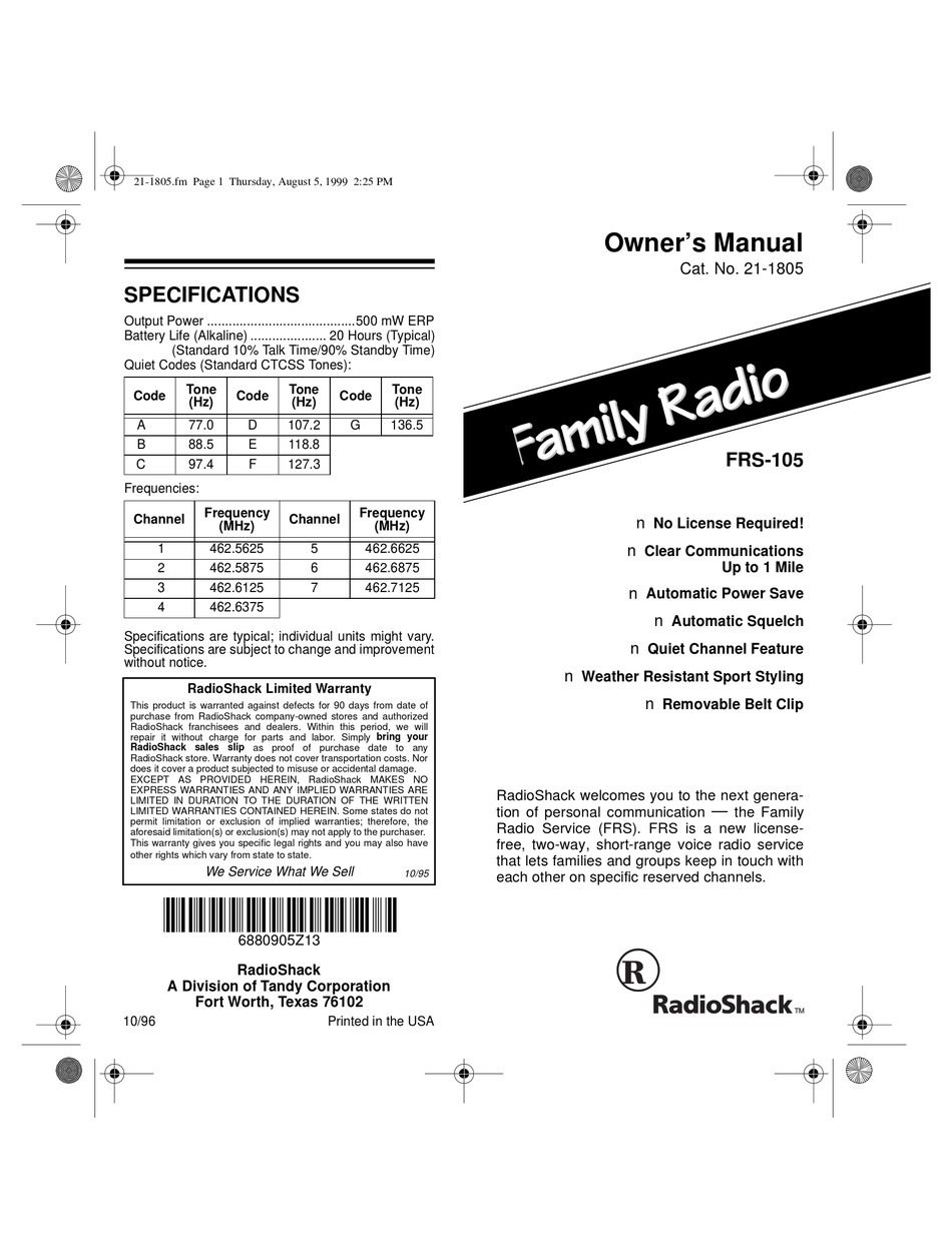 radio-shack-frs-105-owner-s-manual-pdf-download-manualslib