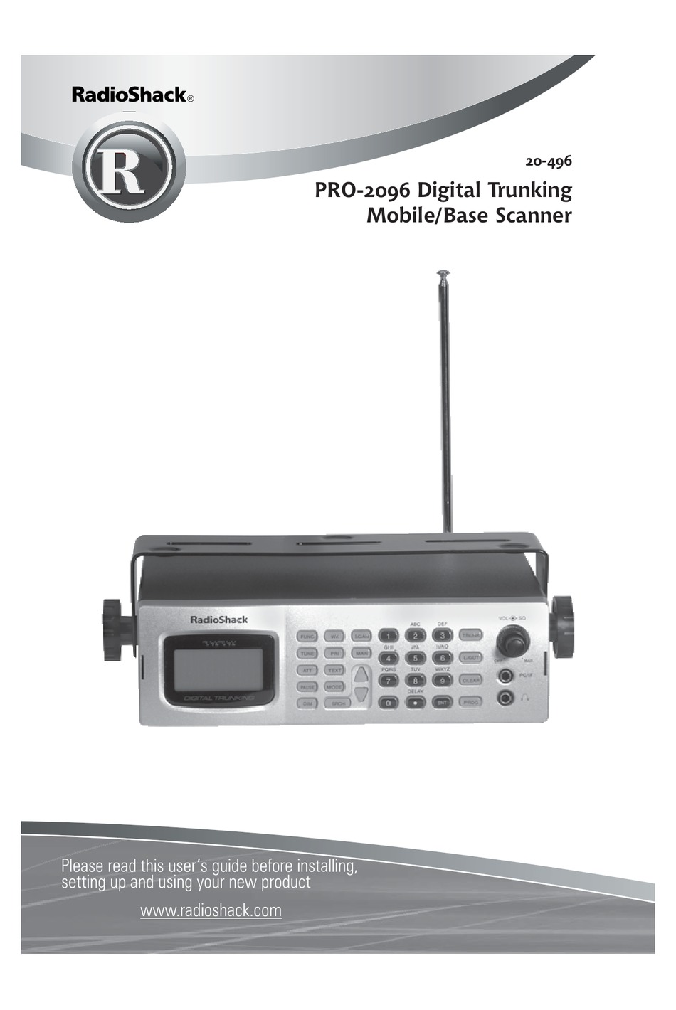 radio shack pro 197 digital scanner