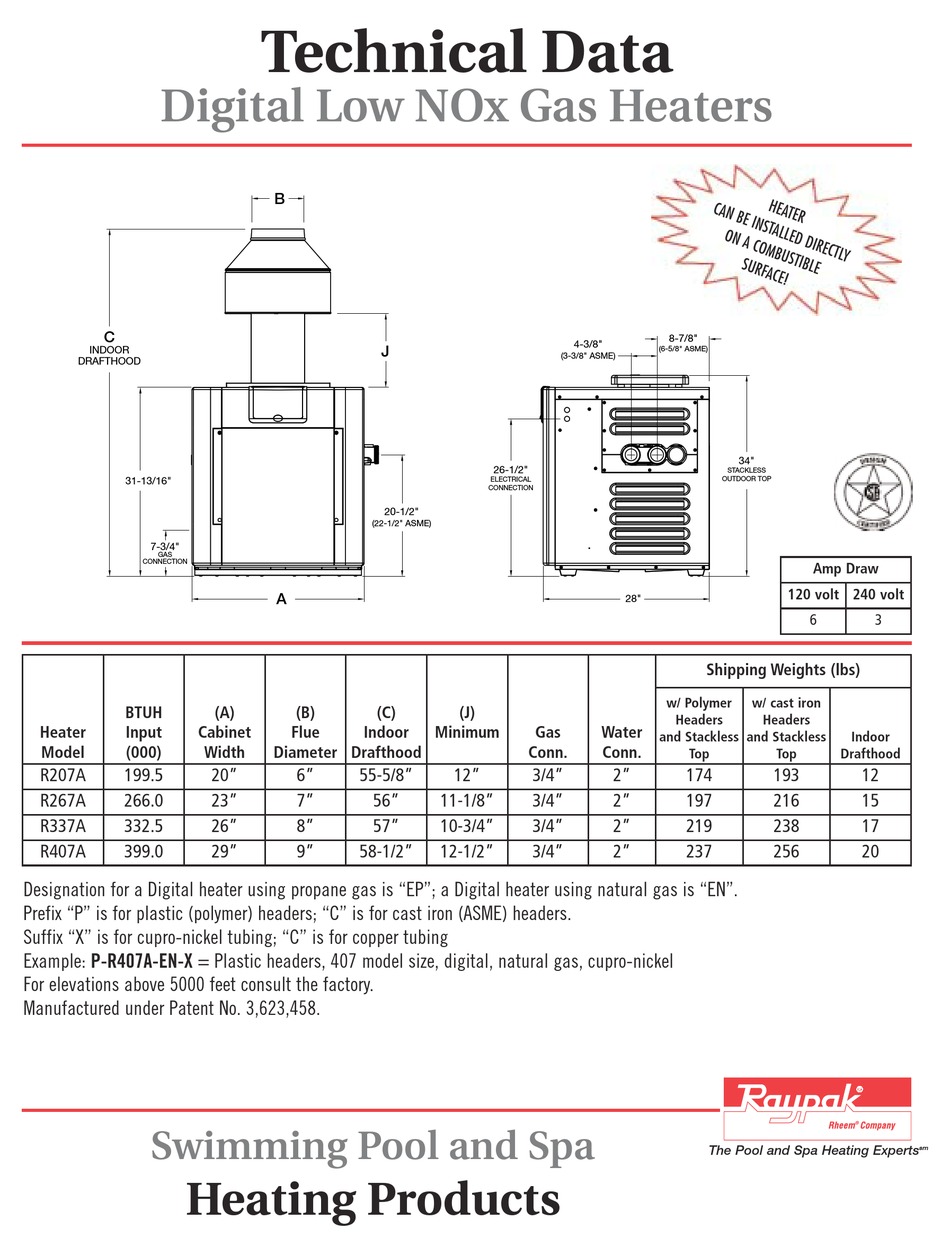 Raypak Heaters Wiring Diagrams For